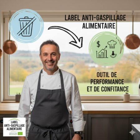 label anti-gaspillage alimentaire, restaurant, restauration commerciale, plan de maitrise sanitaire