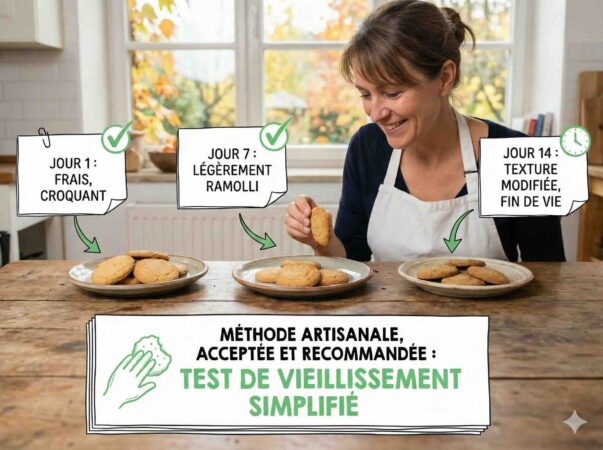 DDM, biscuit, biscuiterie, comment determiner la duree de vie, durée de durabilite minimal, fixer la DDM, pâtisserie sèche, comment faire, test de vieillissement simplifié DDM, biscuit, biscuiterie, comment determiner la duree de vie, durée de durabilite minimal, fixer la DDM, pâtisserie sèche, comment faire, test de vieillissement simplifié