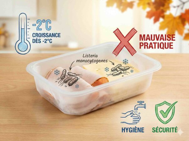 chaine du froid, micro-organisme, règlement, danger, rupture, mesure