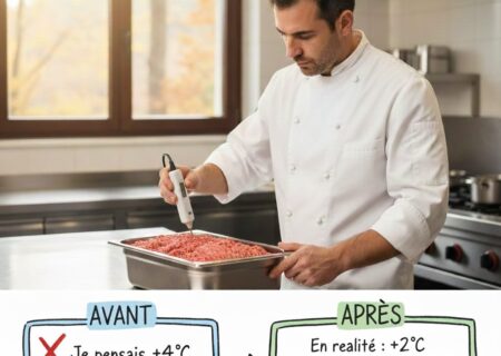 Températures de conservation des aliments, température chaine du froid, température de la chaine du chaud, tableau, règlementation, guide 2026