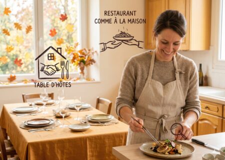 Table d'hotes ou Restaurant chez soi